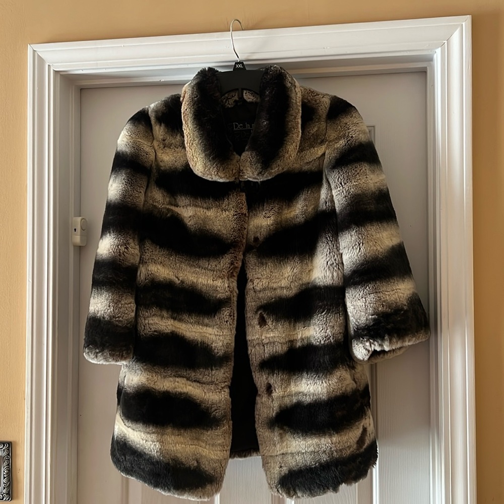 Rex-Chinchilla Fur Coat